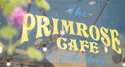 Desktop Screenshot of primrosecafe.co.uk